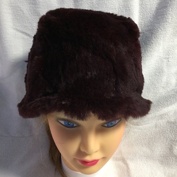 Genuine Rabbit Fur Hat - Picture 1 of 5